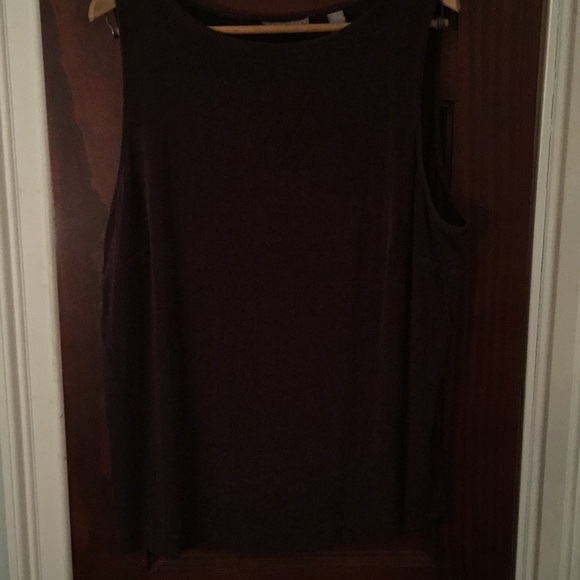 Tops - Brown Sleeveless Top